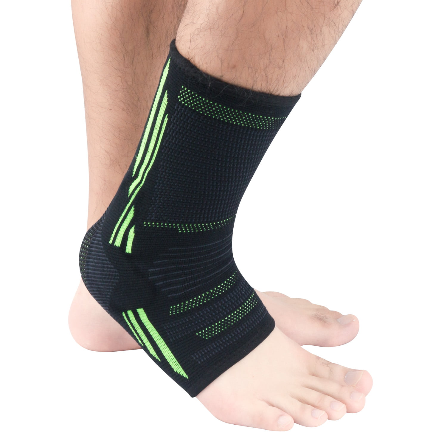 Ankle Brace Compression Sleeve Relieves Achilles Tendonitis Joint Pain ...