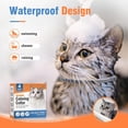 thumbnail image 2 of 4 Packs Cat Calming Collar for Cats Pheromone Collar Efficient Relieve Reduce Anxiety Stress Pheromones Calm Relaxing Comfortable Collars Long-Lasting 30 Days Adjustable Breakaway Design Gray, 2 of 8