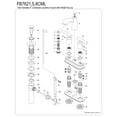 thumbnail image 6 of Kingston Brass FB7628CML Manhattan Double-Handle 4" Centerset Bathroom Faucet with Pop-Up Drain, Brushed Nickel, 6 of 7