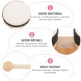 thumbnail image 4 of HLONK Bongo Drum Beginners Bongo Percussion Bongo Drum Music Instrument for Adults, 4 of 6