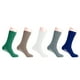 Personal Touch Top of the Line Mid-Calf Hospital Slipper Socks, Great for adults and Designed for medical hospital patients, (5 Pairs Men's Colors) - image 4 of 5