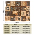 thumbnail image 5 of Cat Lover Blanket Gift Throw Blanket Cute Cat Pattern Blanket Cozy Soft Home Decor Gift for Cat Lovers and Cat Moms 50x40, 5 of 6