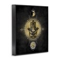 thumbnail image 2 of Stupell Industries Eclectic Geometric Hamsa and Evil Eye Astrological Symbols Black Framed Giclee Art, 11 x 14, by Oliver Jeffries, 2 of 7