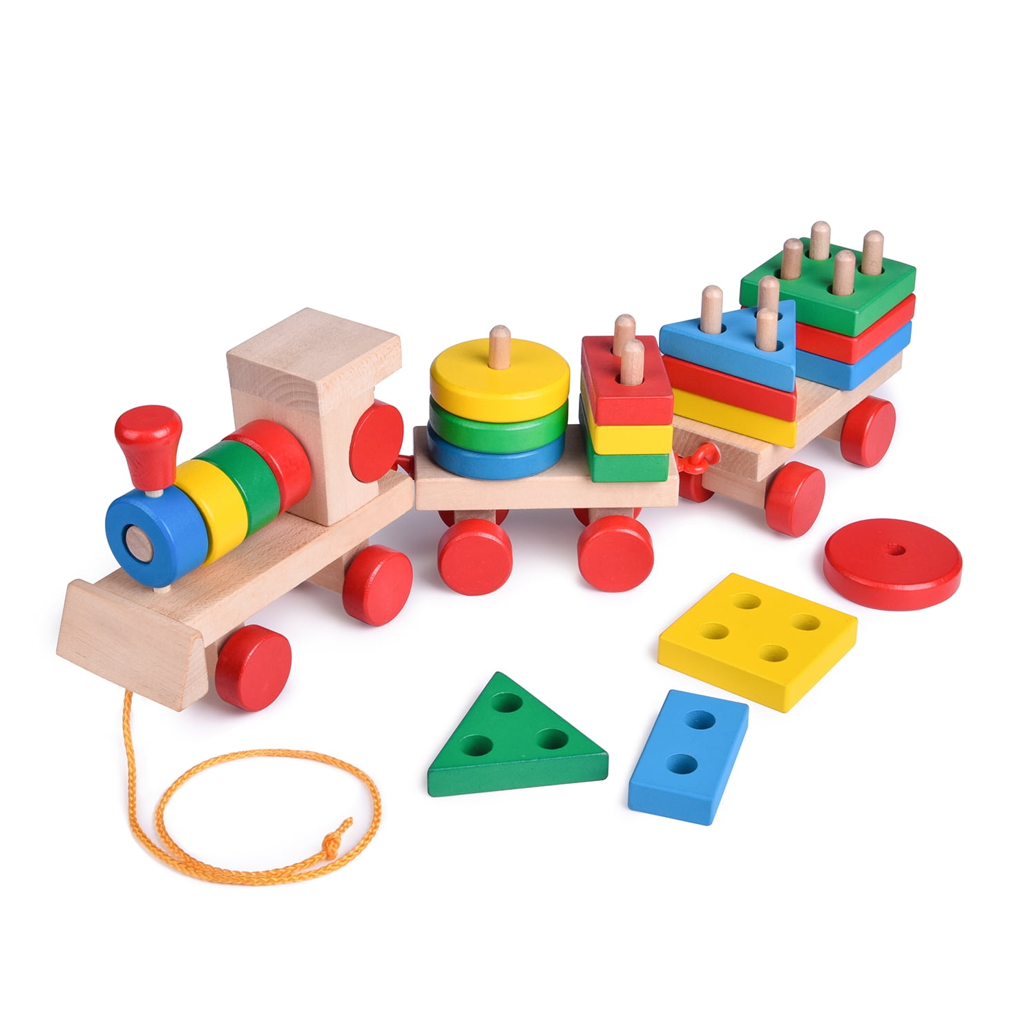 stacking train toy