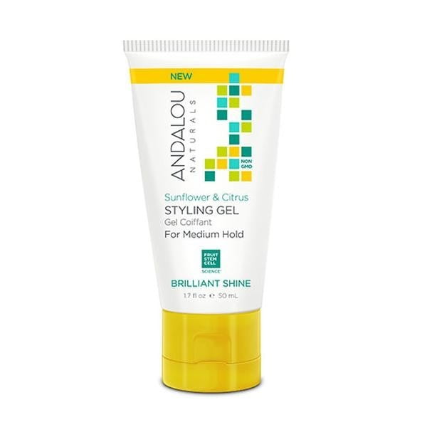 Andalou Naturals Styling Gel Sunflower Citrus Case Of 6 1.7 Fl