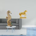 thumbnail image 2 of Escultura de resina de , adorno para oficina, armario, dormitorio, sala de estar, chimenea, figura de animal grabada, estatua decorativa, 2 of 8