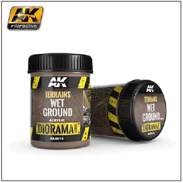 Diorama Series : Terrains Texture Sol Humide Acrylique Bouteille 250ml