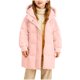 thumbnail image 2 of Parkas de manga larga, chaqueta de invierno para niñas, medianas a largas, chaqueta de plumón para niños, medianas a grandes, chaqueta con capucha de color liso, tops de algodón para niños, 2 of 7