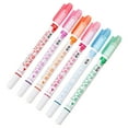 thumbnail image 2 of Rodillo de Encaje BLESIY 6 Unids Resaltador Juego de Plumas Colores, 2 of 5