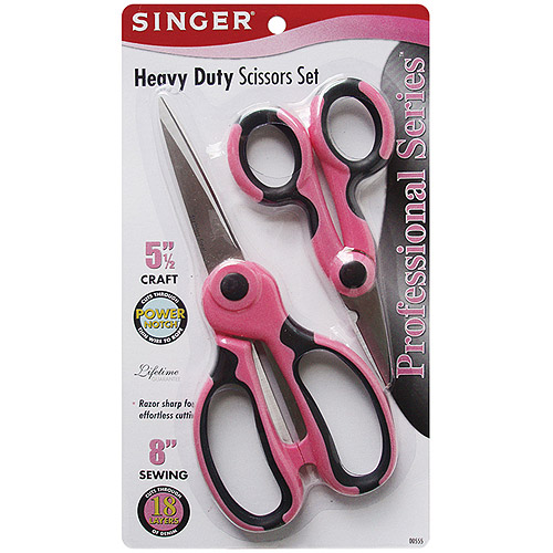 Singer Professional Series HeavyDuty Scissors Set, 5.5" and 8"