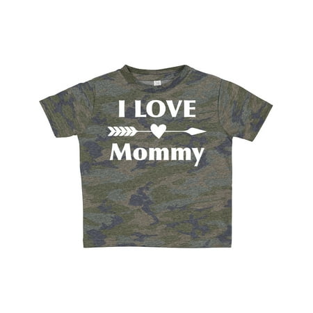 

Inktastic I Love Mommy Gift Toddler Boy or Toddler Girl T-Shirt