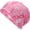 B-Pink, variant on Pink Ribbon Breast Cancer Awareness Beanie Soft Stretch Women Skull Cap Support Charity Event Daily Headwear
