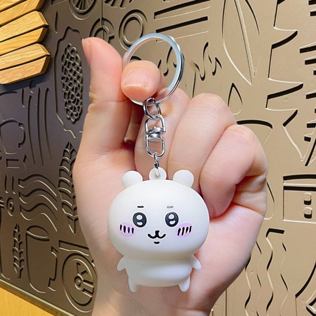 Cartoon Kawaii Chiikawa Doll Pendant Animation Peripheral Keychain Girls Backpack Cute Accessories Small Gift for Children