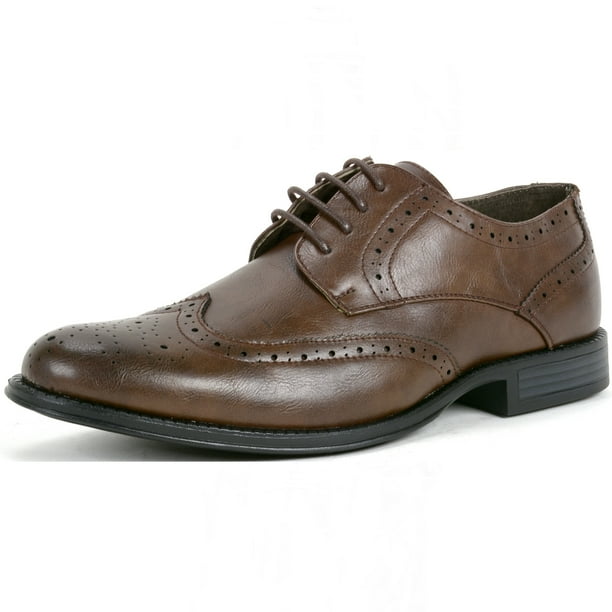mens wing tip dress shoes