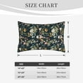 thumbnail image 4 of Hirioo Watercolor Floral for Plush Pillow Cover for Bedroom and Living Room ,Elegant, Comfortable Home Decor-16"x24", 4 of 6