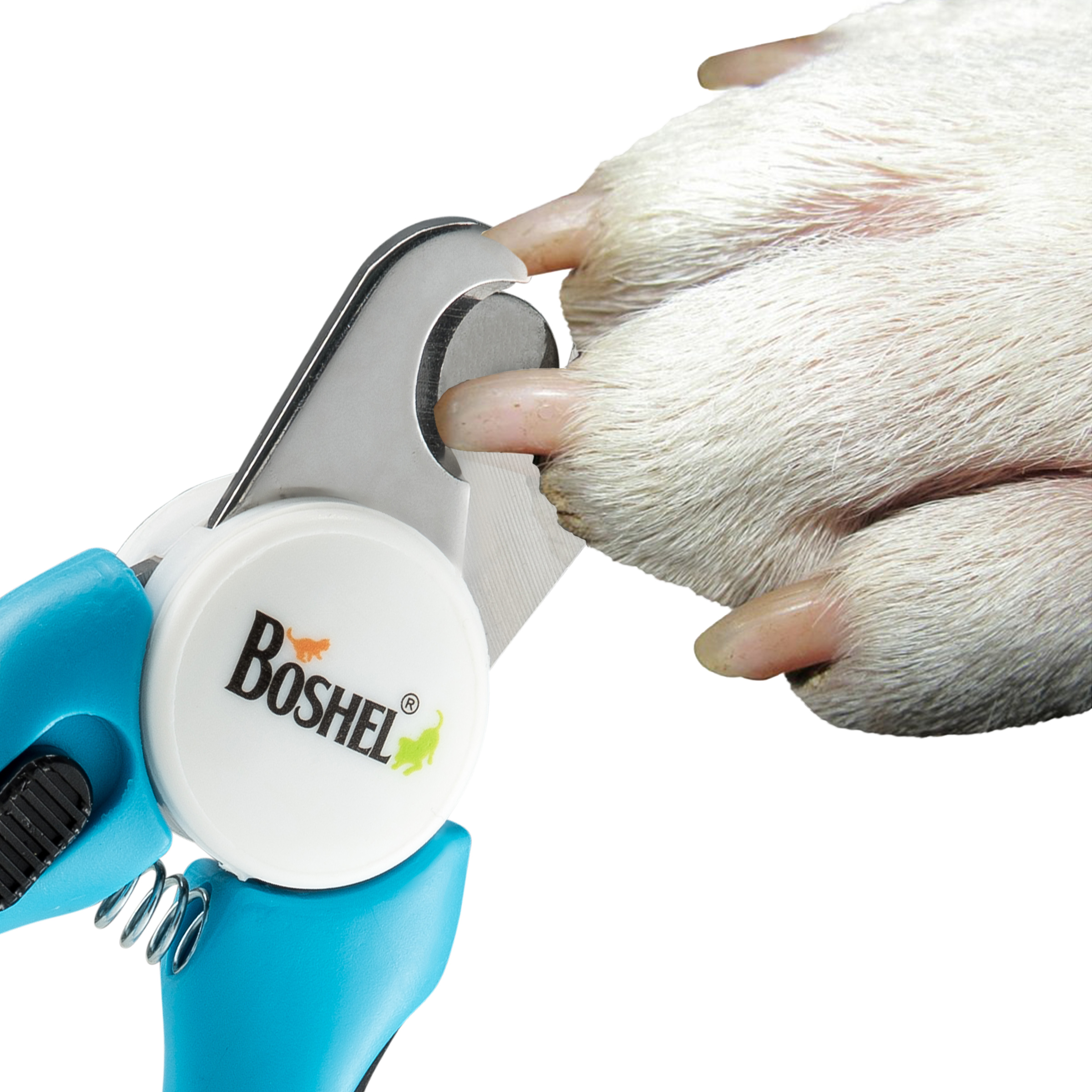BOSHEL Dog Nail Clippers and Trimmer with Safety Guard to Avoid over-Cutting Nails & Free Nail File, Blue - image 2 of 9