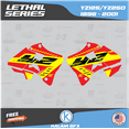 thumbnail image 3 of Kalair GFX Graphics Kit for Yamaha YZ125 (1996-2001) Lethal Series, 3 of 5