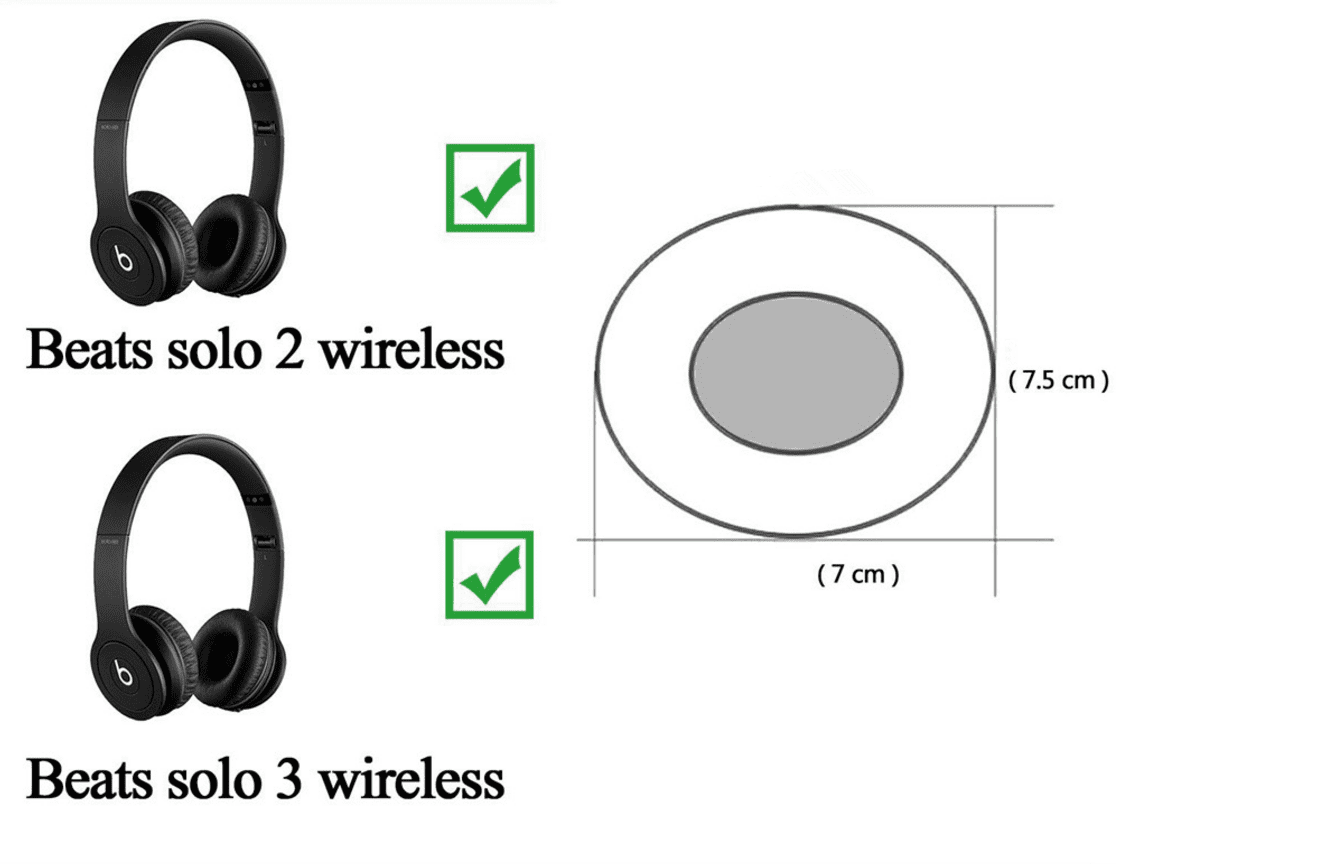 solo 3 wireless ear pads