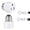 1, variant on Outlet Light Socket Adapter,Screw in Outlet Socket,E26 Light Bulb to Outlet Socket Converter,Light Bulb Plug Adapter for Porch Light Socket,Camera,Garage Light (1)