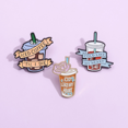 thumbnail image 2 of Pin esmaltado con forma de café helado y jugo de verano, citas divertidas de hielo americano, broche, solapas para ropa, accesorio, insignia, joyería, regalo al por mayor, 2 of 5
