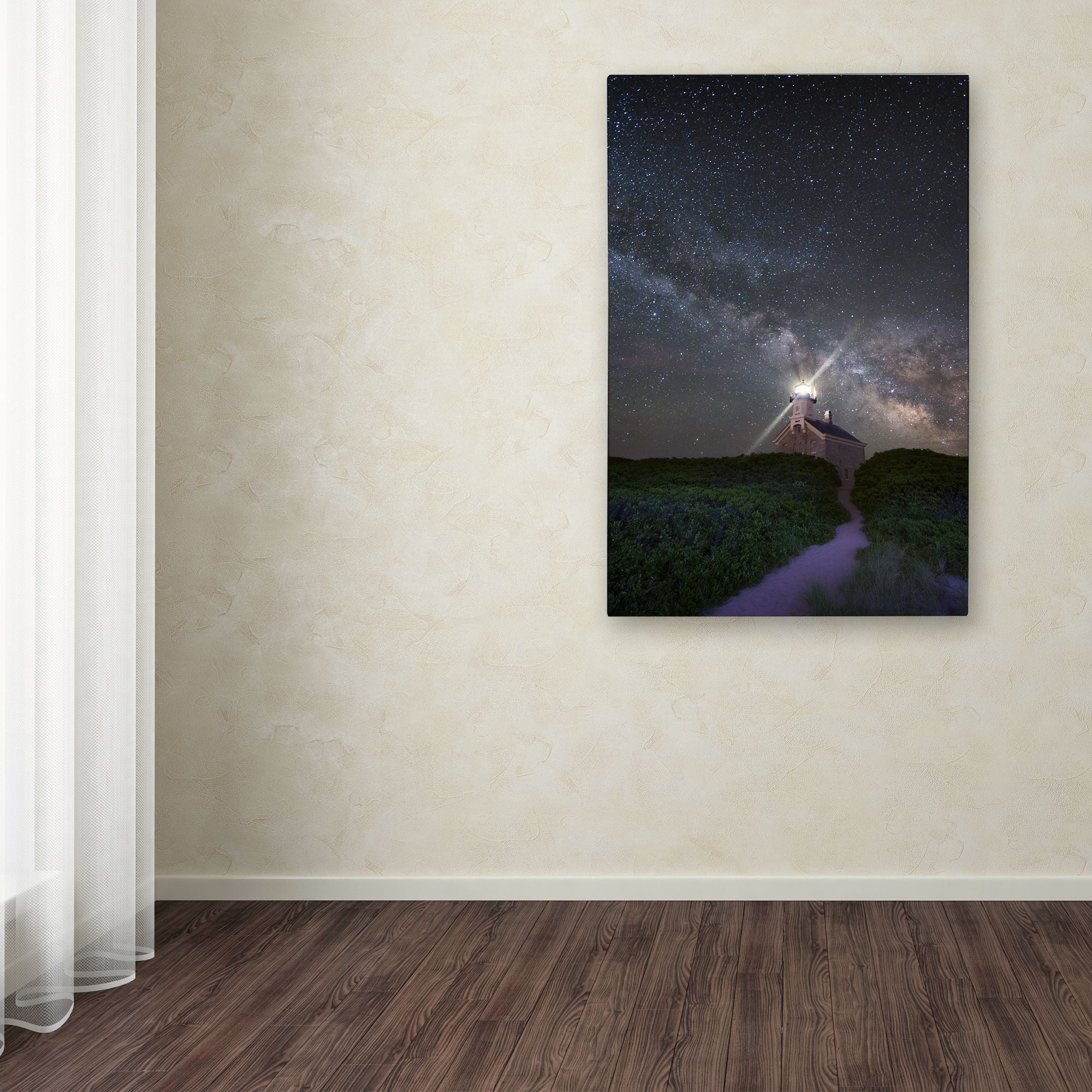 Trademark Fine Art "Follow the Light" Canvas Art by Michael Blanchette Photography