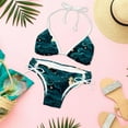 thumbnail image 6 of Mermaid Detachable Sponge Adjustable Strap Bikini Set Two-Pack Swimsuit Women Swim Suit, 6 of 6