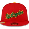 thumbnail image 2 of Men's New Era Red Los Angeles Dodgers City Flag 59FIFTY Fitted Hat, 2 of 7