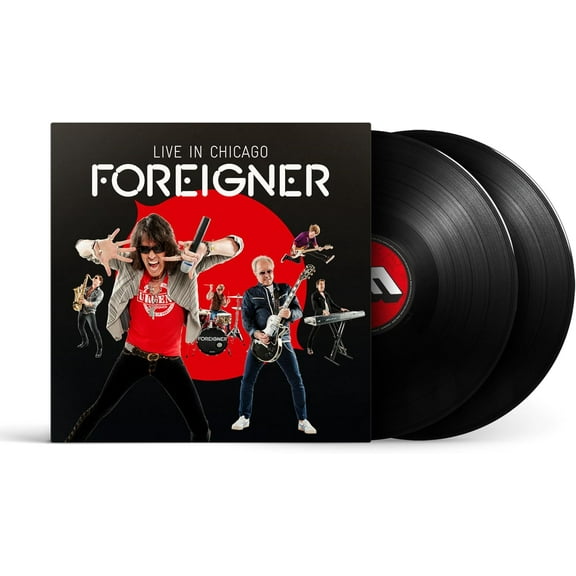 Foreigner Live in Chicago (Vinyl Record) 12" Album
