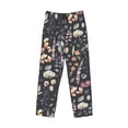 thumbnail image 2 of Haiem Wildflower Watercolor 1 Men's Pajama Pants Ultra Lightweight Pjs Bottoms Sleepwear Bottom Pants With Pocket Drawstring-Medium, 2 of 7