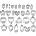 thumbnail image 1 of 30pcs Polymer Clay Cutters Clay Earring Cutters Clay Jewelry Making Molds DIY Earring Making Molds, 1 of 4