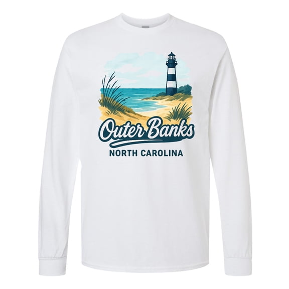 Inktastic Outer Banks North Carolina Long Sleeve T-Shirt