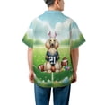 thumbnail image 5 of Happy Easter Hello Spring Afghan Hound Playing Football Hawaiian Shirt Breathable Summer Unisex Merch Dog Lover - 13003, 5 of 6