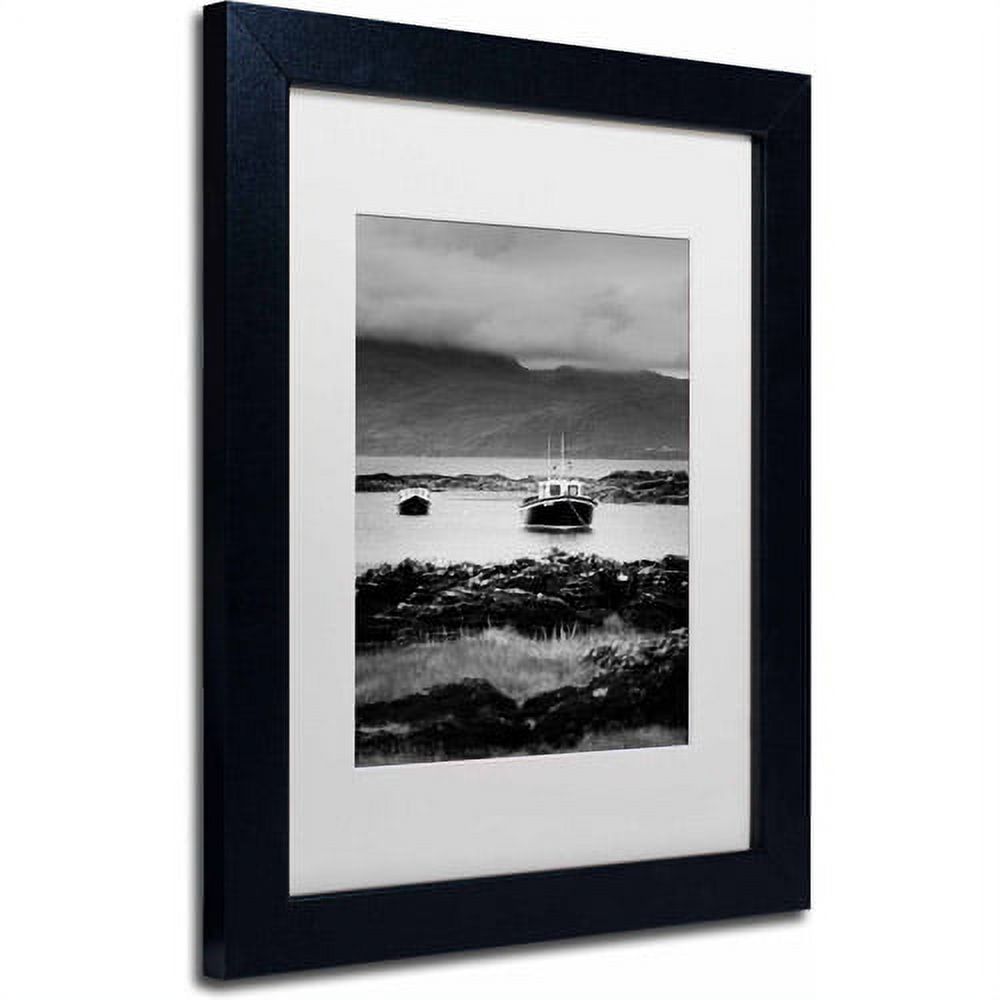 Trademark Fine Art "Two of Us" Canvas Art by Philippe Sainte-Laudy, White Matte, Black Frame