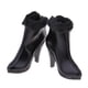 thumbnail image 5 of Zapatos de bota de tobillo de tacón alto 1/6 para femenina B de 12 '' HT Negro Zulema Figura de acción Tacones altos, 5 of 8