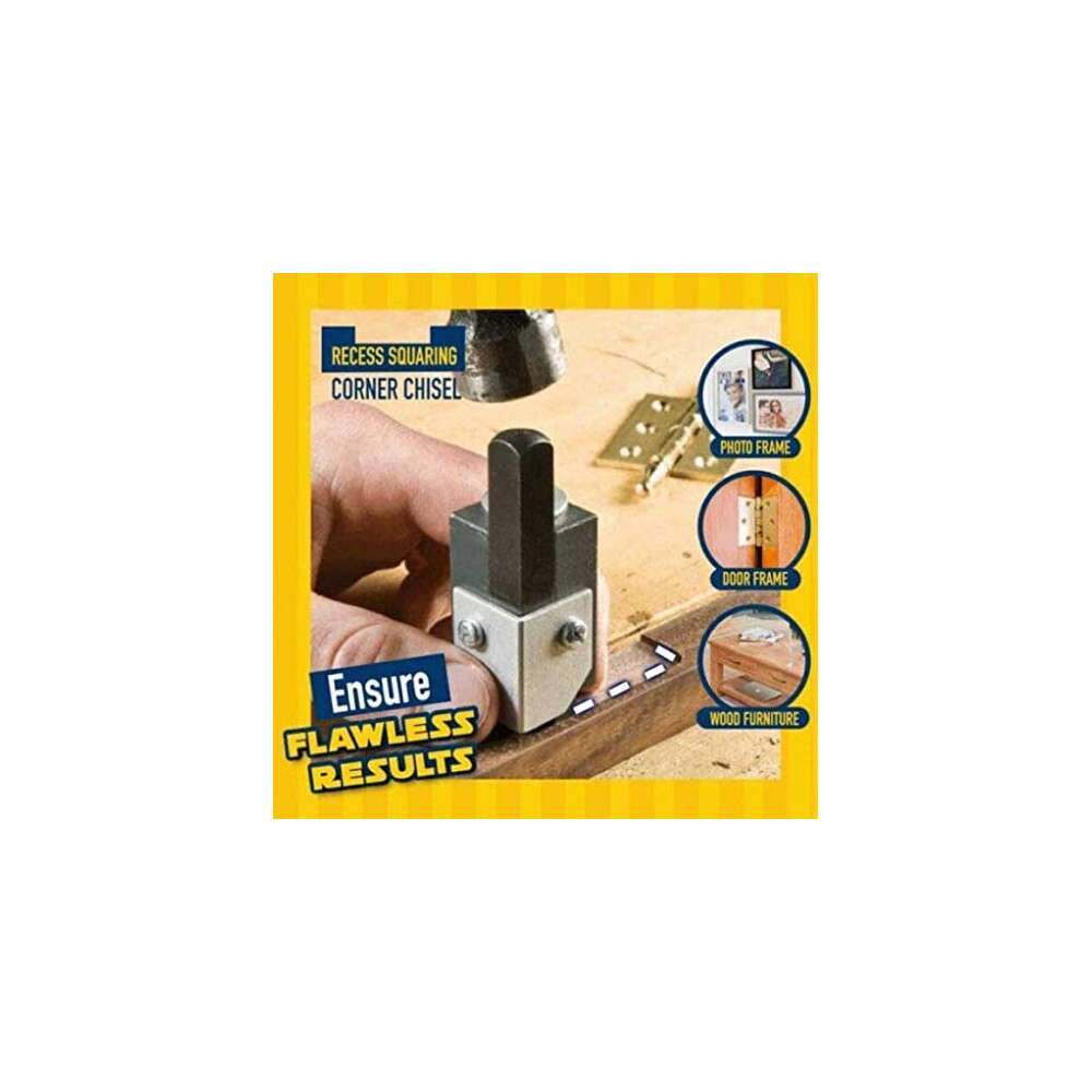 Bail Recess Squaring Corner Chisel, Corner Wood Chisel Squaring Tool