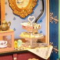 thumbnail image 3 of Rolife 3D Wooden Puzzles DG156 Alice’s Tea Store DIY Miniature House, 3 of 5