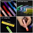 thumbnail image 4 of Set de pasteles suaves COLOUR BLOCK de 80 colores, tiza cuadrada para arte, 4 of 9