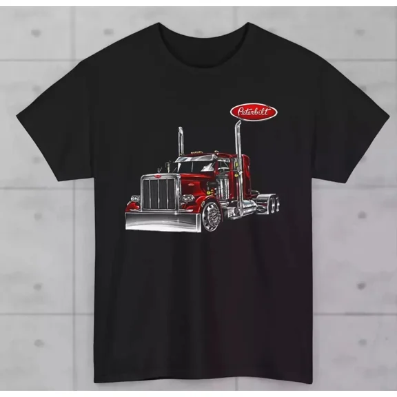 RARE Peterbilt Truck t-shirt trucker fan gift Unisex Full Size S to 5XL