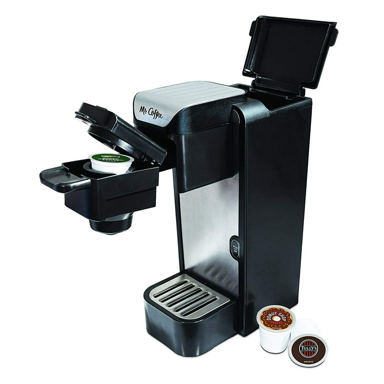 Mr. Coffee Convenient 10 Ounce Single Serve K Cup/Ground Versatile Coffee  Maker 