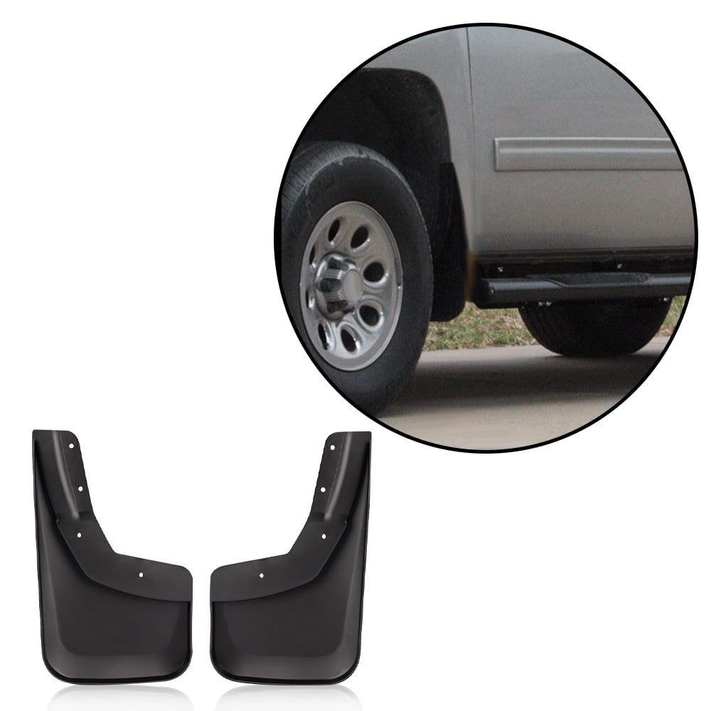 PIT66 Splash Guard Mud Flaps Fender Mudguards, Fit for 2014-2018 Silverado 1500/2015-2018 Silverado 2500 3500