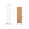 thumbnail image 2 of FONDOTIN 1 Set Kraft Paper Bookmark Sleeves with OPP Bags for Creative Users Organization, 2 of 8