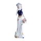thumbnail image 4 of Estatua de dama de estilo nórdico, figura de porcelana, escultura decorativa para decoración de habitación. Estilo C, 4 of 7