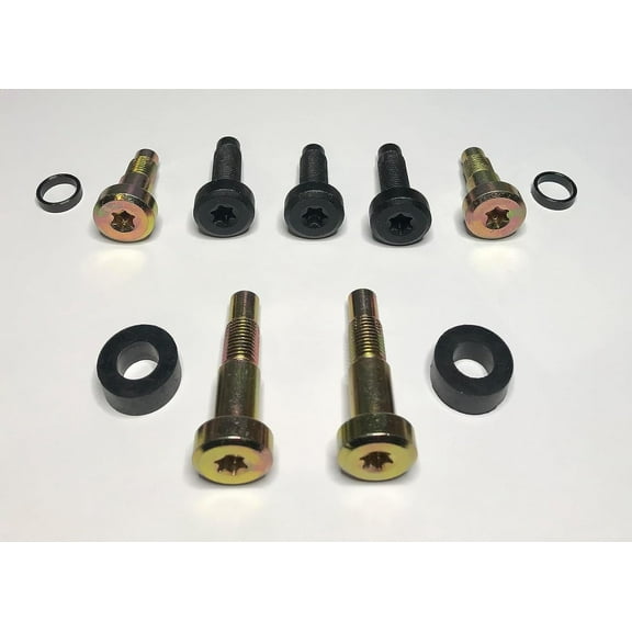 11 pcs Complete Rear Seat Belt Torx Bolt Set FITS Jeep Wrangler TJ 2003 to 2006