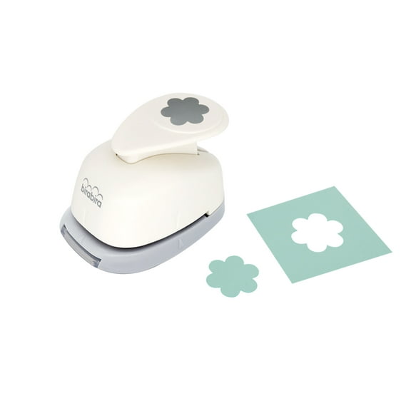 Bira Craft 1 inch Flower Lever Action Craft Punch for Paper Crafting Scrapbooking