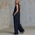 thumbnail image 7 of Two Piece Pant Set For Women Pocket Easy Vacation Daywear Summer Functional Daily Wear Everyday Flowy Modern Simple Travel Ready For Travel For Work, 7 of 7