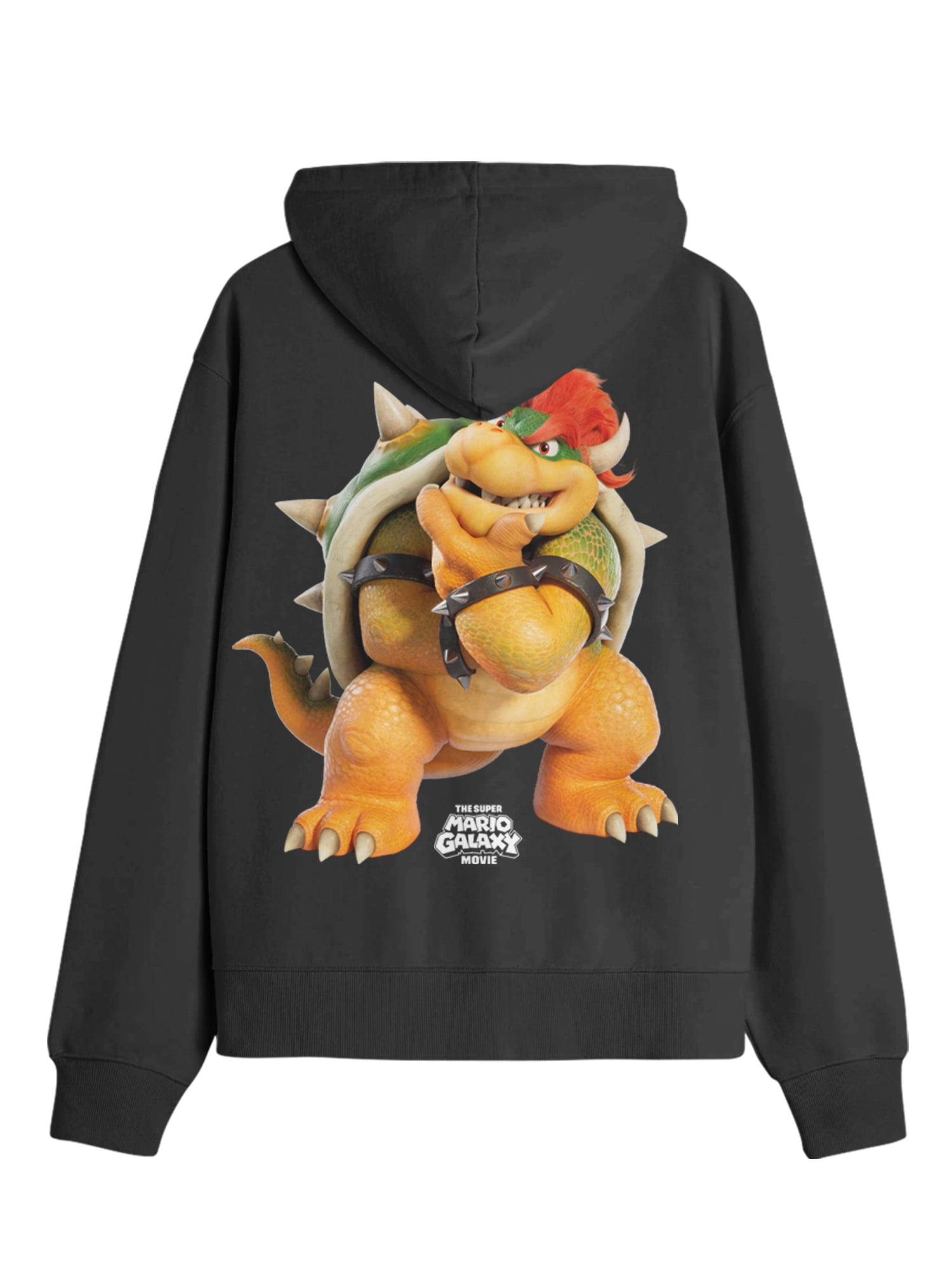 Super Mario Galaxy, Men's & Big Men's Graphic Hoodie, Bowser, Sizes S-3XL
