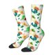thumbnail image 1 of Balery Floral Vintage Calcetas Largas con Estampado para Hombre y Mujer – Suaves y Transpirables, Talla Única (US 5-11), 1 of 6