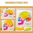 thumbnail image 3 of Learning Human Body Toy Montessori Puzzles Anatomy Kids Brain Structure Model Toys Toddler for Child Preschool, 3 of 6