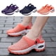thumbnail image 4 of Qarigey Zapatillas de running para hombre adaptables y receptivas de 2 piezas: para cualquier lugar y en cualquier momento Calzado naranja 41.1, 4 of 6