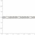 thumbnail image 2 of Sterling Silver 4.5mm Figaro Anchor Chain Necklace - 15.9 Grams - 22 Inch, 2 of 2